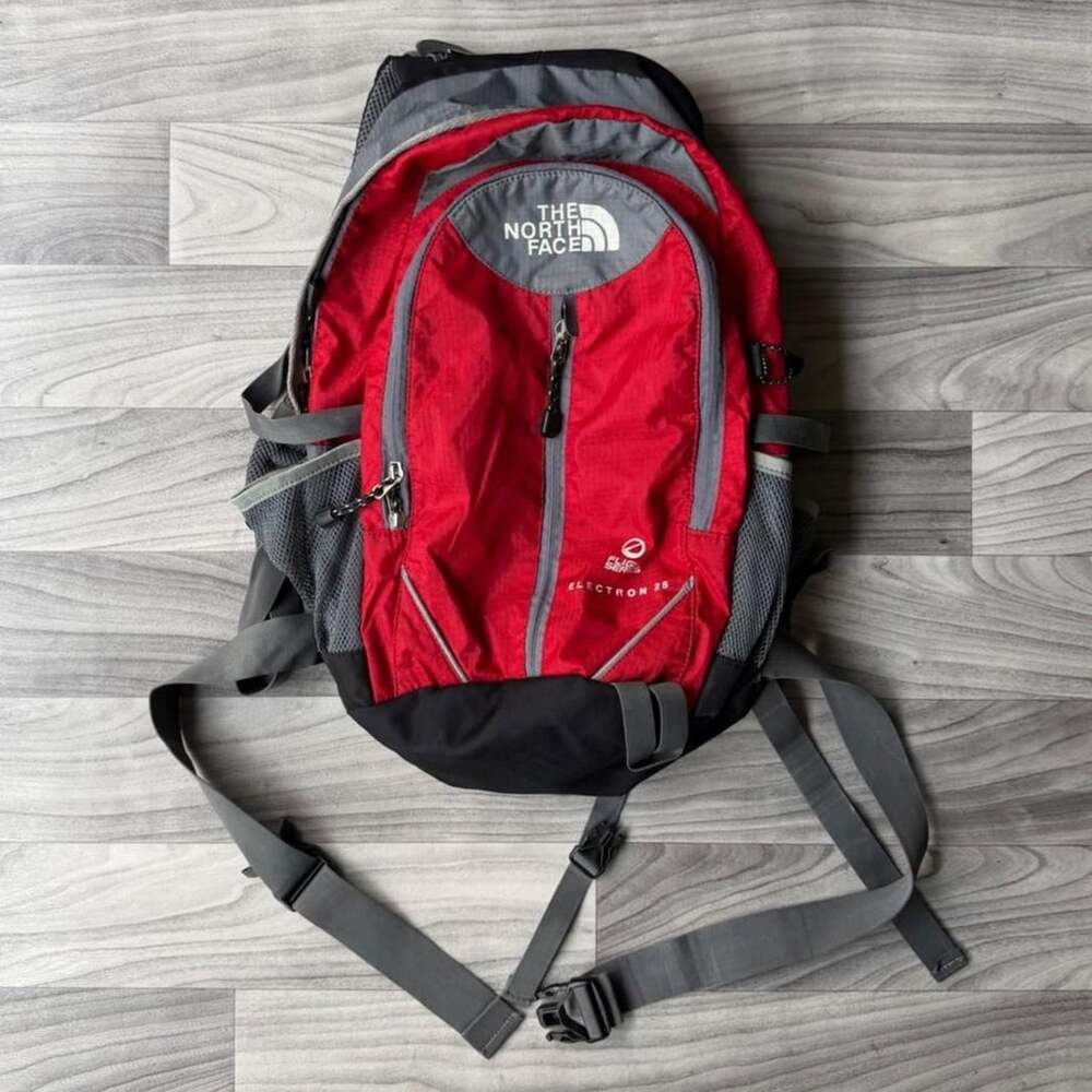 The North Face Flight Series Electron 25 Red Backpack